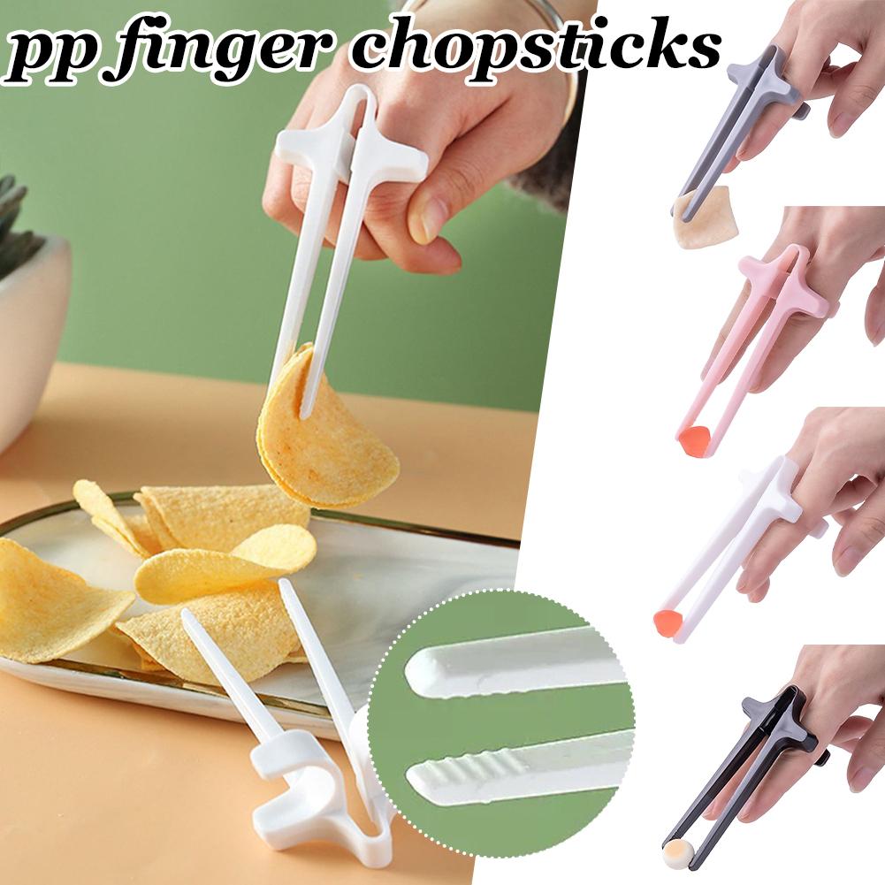 Food Snacks Game - Finger Chopsticks Lazy Snack Clip Ring
