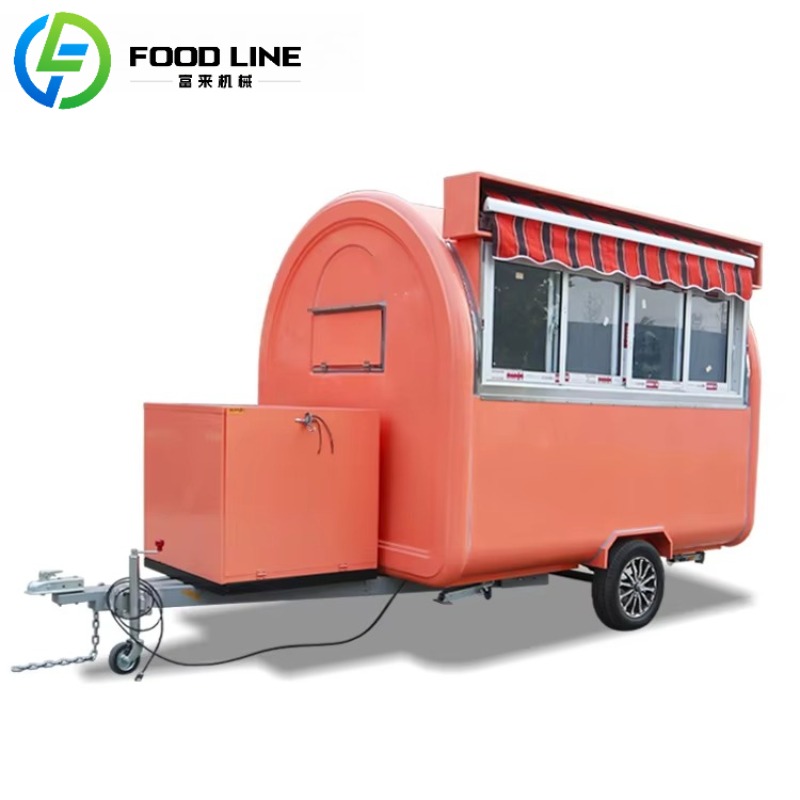 Quick Food Snacks - Compact Food Trailer for Street Vending