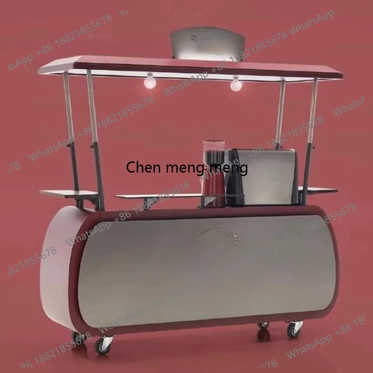 Food Snacks With Iron - Mobile outdoor dining car, high-end hotel