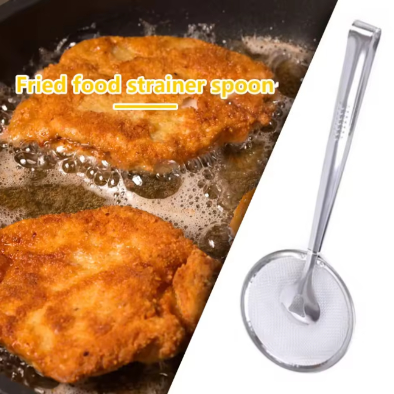 1pc Quick Oil Strainer Stainle - Quick Food Snacks review and price