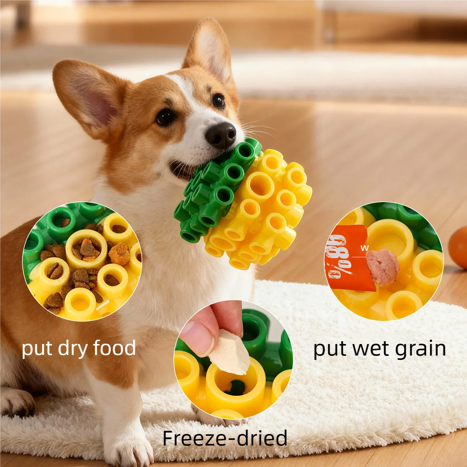 Pet Magic Cube Leaky Food Toy  - Food Energy Snacks review and price
