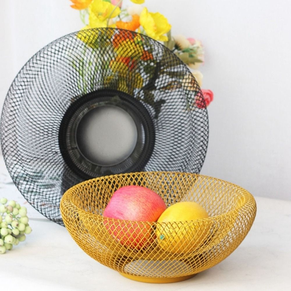 Black/Gold Iron Art Fruit Bask - Food Snacks With Iron review and price