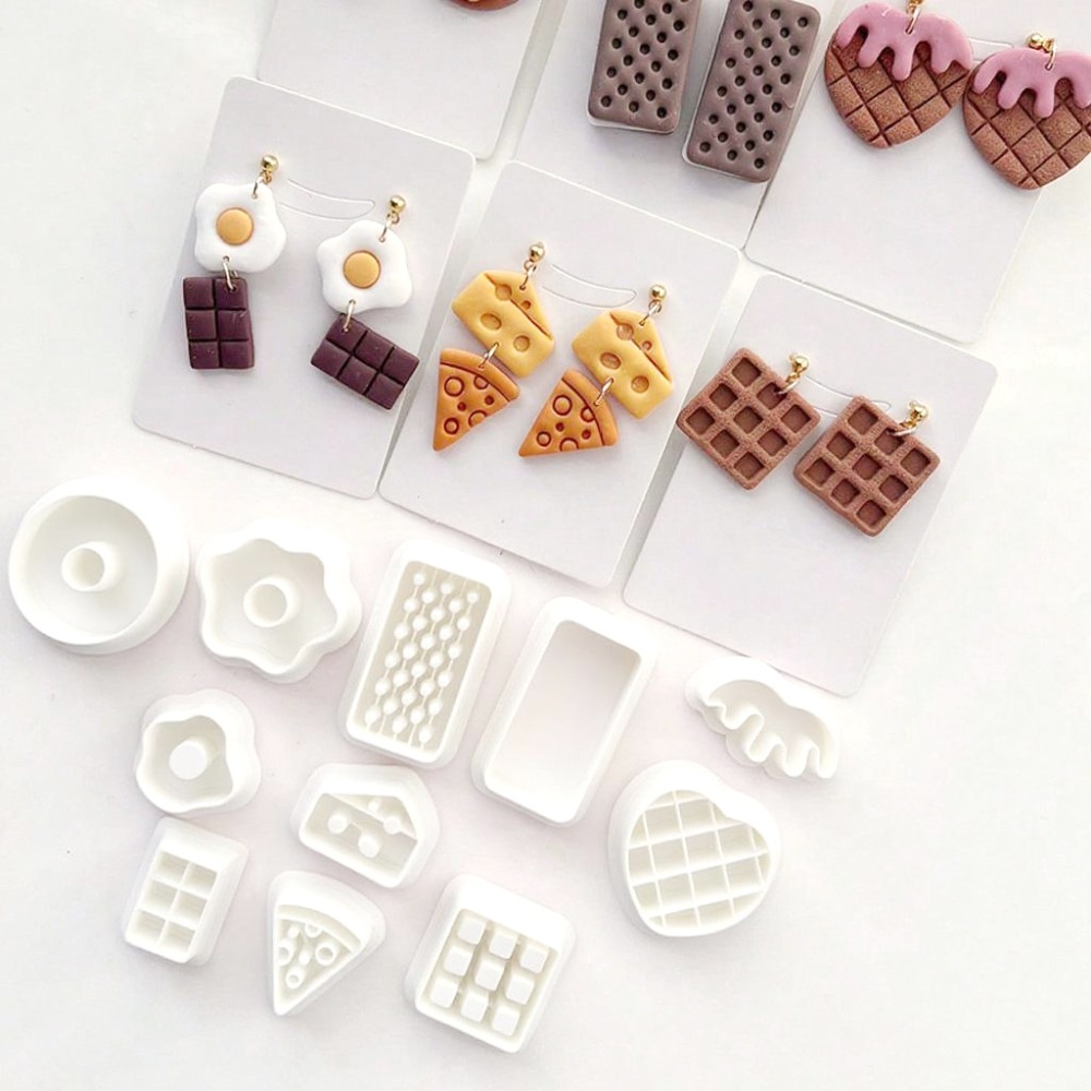 11Pcs/set Snack Themed Polymer - Food Stamps Snacks review and price