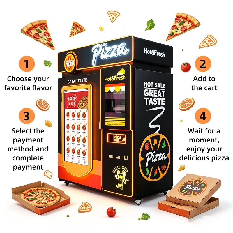 Pizza Snack Vending Kiosk Cust - Quick Food Snacks review and price