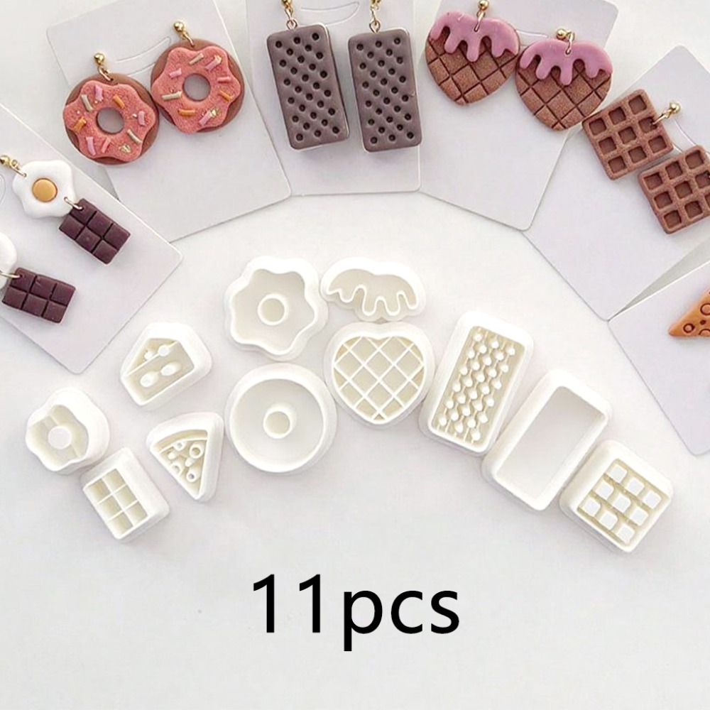 11Pcs/set Snack Themed Polymer - Food Stamps Snacks review and price