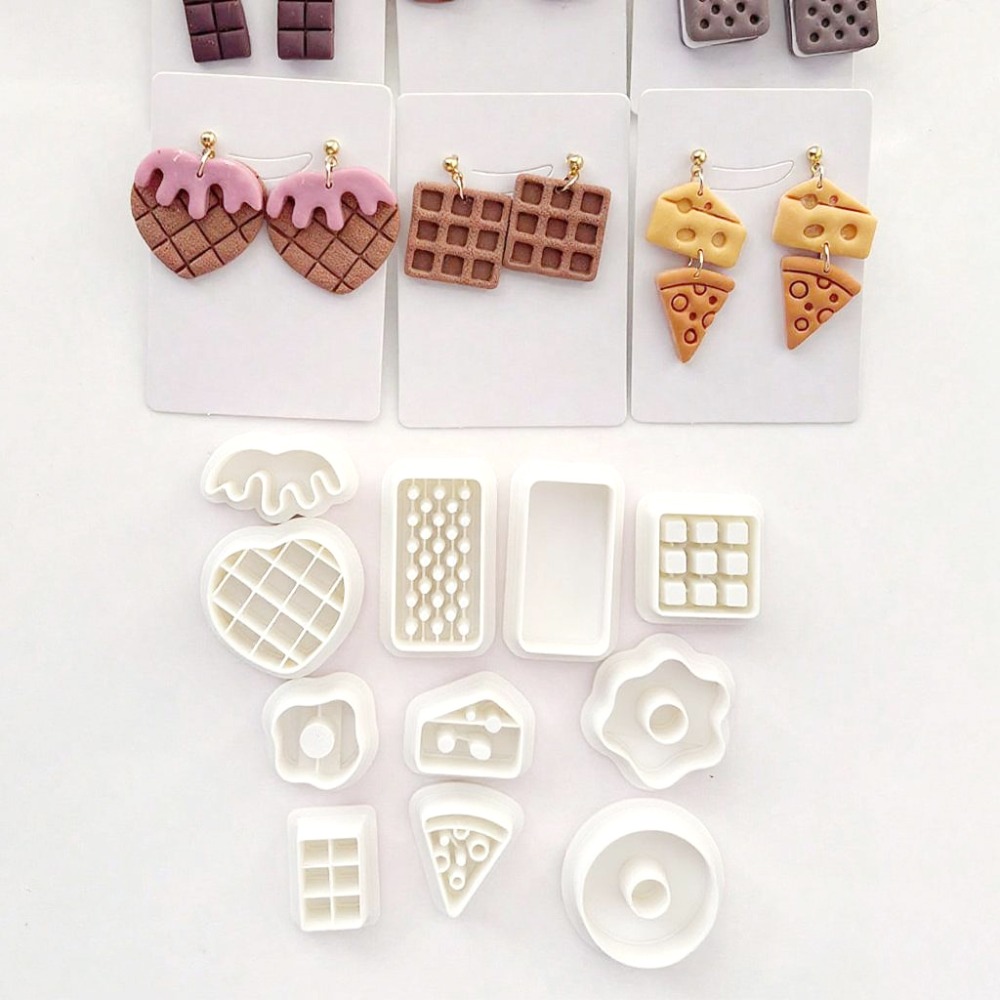 11Pcs/set Snack Themed Polymer - Food Stamps Snacks review and price