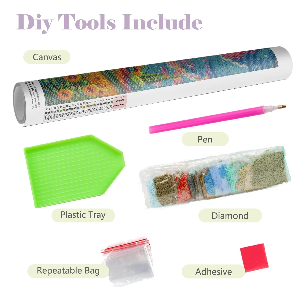 5D DIY Diamond Painting Kit Ex - Fruit Roll Up review and price